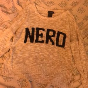 Rue 21 “NERD” crop top